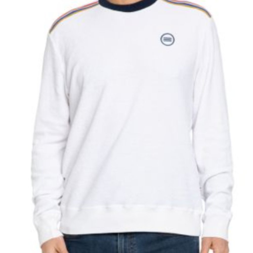 Sol Angeles Mens Stripe Crew Sweatshirt New size XL New with tags